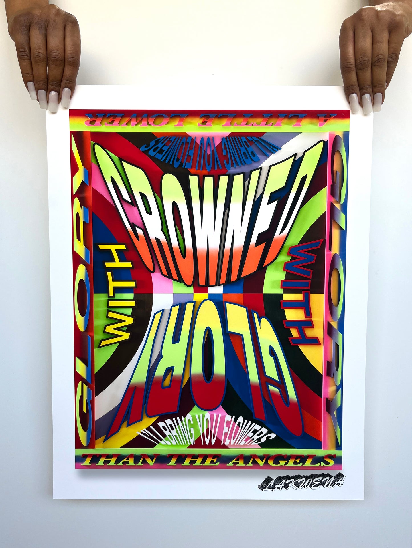 CROWNED WITH GLORY Poster