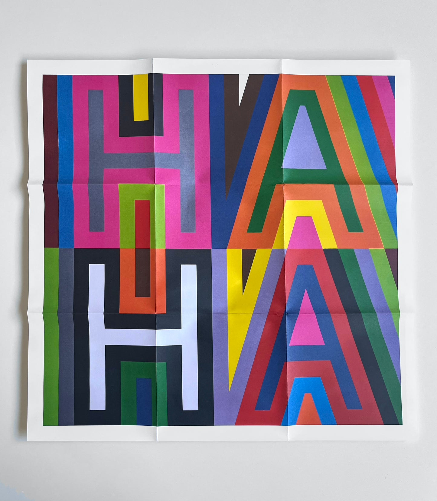 HA-HA Poster & Booklet